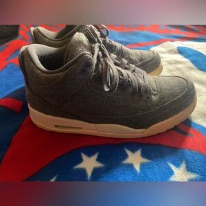 Air Jordan 3 wool .